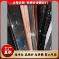 Simple tempered glass narrow frame kitchen balcony super long rainbow glass door with various models and types