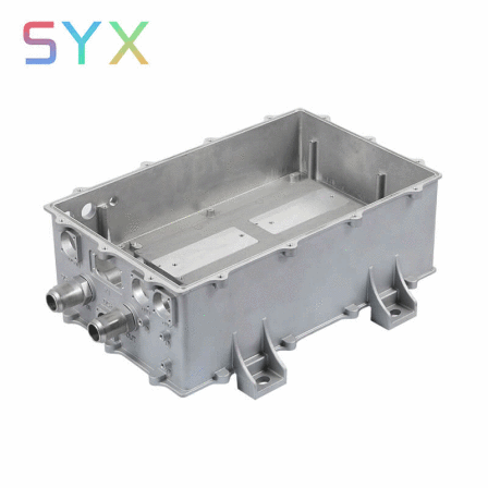 adc12 enclosure for electrical car power DCDC controller made by high precision CNC machining and die-casting stamping