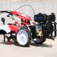 Huinuo rotary tiller, micro tiller, field management, agricultural machinery, farmland machinery, water and dry land tractor