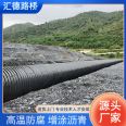 Asphalt spray corrugated culvert pipe manufacturer customized wholesale anti-corrosion and cold resistant corrugated pipe manufacturer direct supply