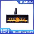 Snow throwing machine, low throw type, small snow removal property, community road snow throwing equipment, road cleaning