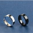 Aluminum alloy ring jewelry hardware accessories processing, customized CNC CNC production, polishing, laser carving