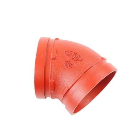 Rongcheng Teda Fire Sprinkler Trench Elbow Tee Straight Pipe Clamp for Water Supply and Drainage Engineering Using Support Drawing Production