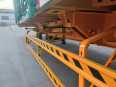 Equal width forehead excavator ladder support plate engineering vehicle configuration 235/75R17.5 strong lifting force galloping