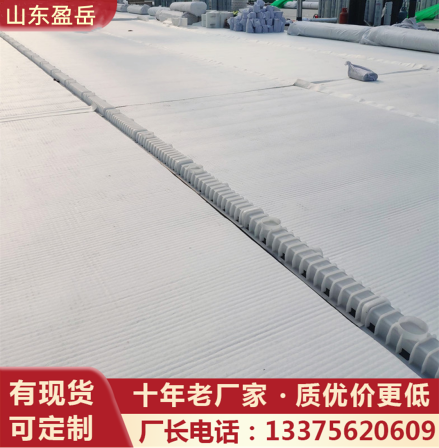 Garage roof and bottom plate polymer protective drainage irregular sheet zero slope drainage cover cloth concave convex drainage board