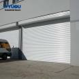 Electric aluminum alloy insulated roller shutter door with strong wind resistance, beautiful appearance, and anti-theft