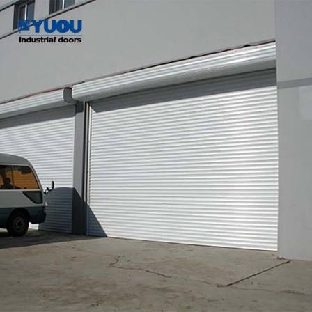 Electric aluminum alloy insulated roller shutter door with strong wind resistance, beautiful appearance, and anti-theft