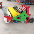 Reversible precision garlic planting machine with adjustable row spacing and plant spacing garlic planting machine