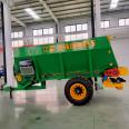 8-way reinforced manure truck, farmer manure spreader, soil and miscellaneous fertilizer dedicated manure lifting function, stone throwing machine