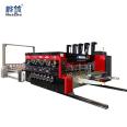 Carton color printing machine Corrugated cardboard ink printing plate free die-cutting machine Carton packaging manufacturing machinery and equipment