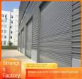 Jinqin Supermarket's entrance and exit silent anti wind shutter is clean and smooth, with various sizes