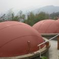 Red Mud Soft Biogas Anaerobic Bag for Pig Farm Hongshuo Biogas Membrane Customized Biogas Bag Design for Environmental Protection Biogas Tank