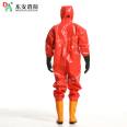 Semi enclosed light chemical protective clothing Fire chemical factory simple chemical liquid protective clothing Acid and alkali resistant integrated protective clothing