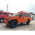 Off road four-wheel drive six wheel drive personnel carrier Beiqi Warrior Forest Fire Emergency Rescue Command Vehicle