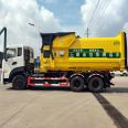 25 square meter garbage transfer station garbage hook arm truck is clean, labor-saving, and cost saving