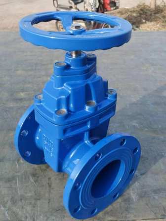 Non rising stem gate valve elastic seat seal manual soft seal Z45X-16Q supplied by Valls