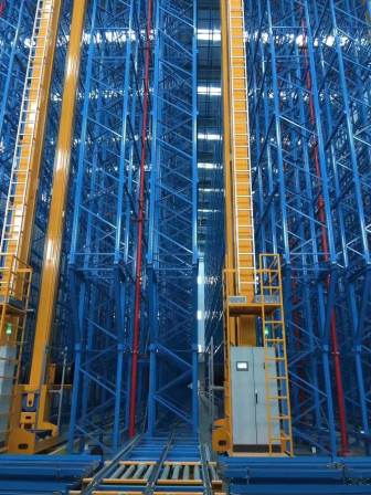 Automated warehouse shelves, intelligent logistics warehousing, customized large-scale warehouse three-dimensional warehousing design