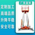 Commercial elevator double column aluminum alloy lifting platform elevator electric lifting platform