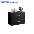 Exportable bedside cabinet, storage cabinet, storage cabinet, width two black two bucket cabinet, telephone table, customized source manufacturer