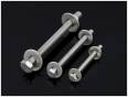 External hexagonal wall threading screw and screw pair threading rod, stainless steel, carbon steel, alloy steel