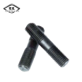 Changlan high-strength double head bolt oxidized blackened 35crmo tooth rod full thread stud chemical double head wire