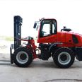 New diesel hydraulic off-road forklift automatic transmission off-road forklift 3.5 ton diesel forklift