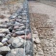 Levee, lead wire, shore reinforcement, ring forest, Binge stone cage, river slope protection, Reno mattress