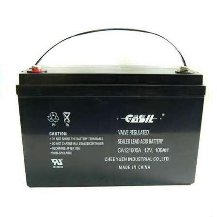 New CASIL Battery CA121000 12V100AH Controller Substation System Lead Acid UPS Equipment