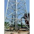 Kaifeng chimney tower environmental protection chimney tower chimney reinforcement tower chemical chimney tower steel Structural engineering production customization