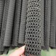 HDPE hard pipe, PE permeable pipe, plastic hard permeable pipe, curved mesh, customizable