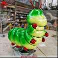 Caterpillars, pigs, children, insects, large sculptures, animal insects, fiberglass sculptures, customized simulation of insect models