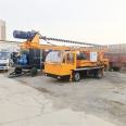 Spiral foundation pile driver, rural mobile drilling machine, self built house foundation drilling machine