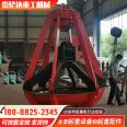 Crane grab construction machinery accessories 10 cubic meters electric remote control hydraulic