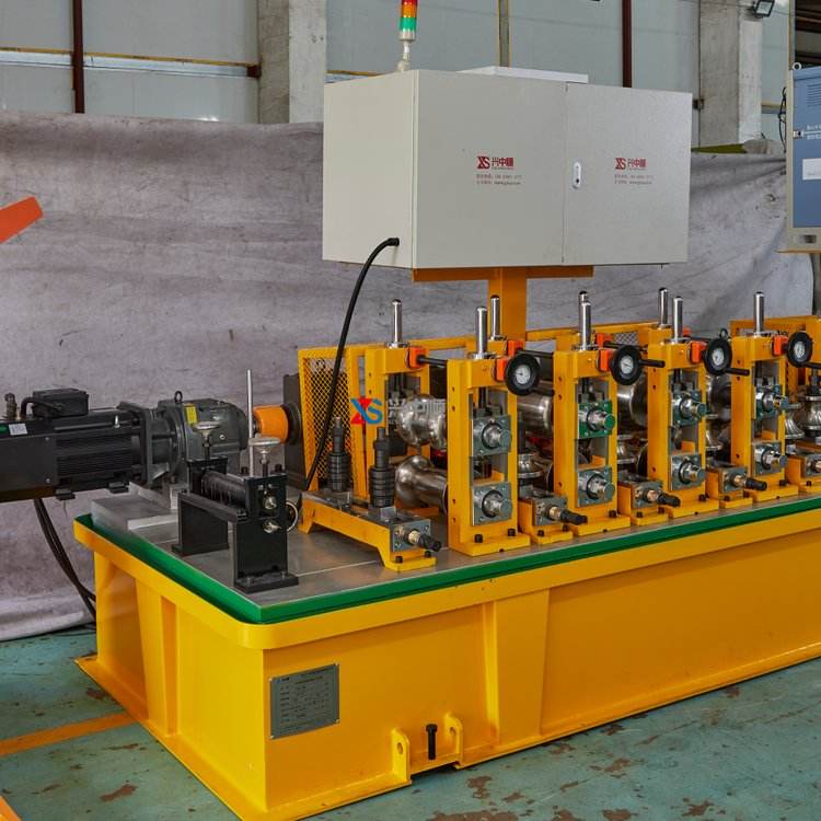 Xingzhongshun Intelligent Precision Pipe Making Machine High Frequency Straight Seam Welded Pipe Production Line Square Pipe Production Line Equipment Polishing Machine