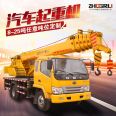 Blue brand truck cranes for urban and rural construction, multiple types of cranes available