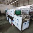 Commercial plastic turnover basket cleaning machine, stainless steel baking tray spray cleaning and drying line