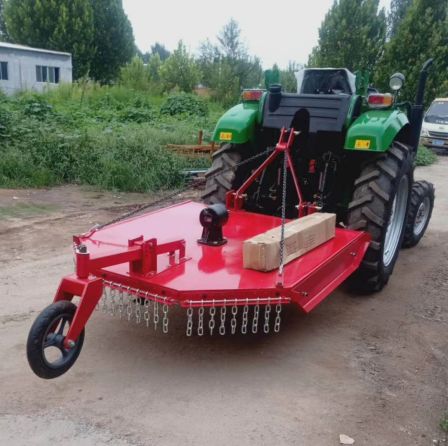 Tractor with swing blade lawn mower, lawn mower, orchard grass storage feed grinder, swing blade lawn mower