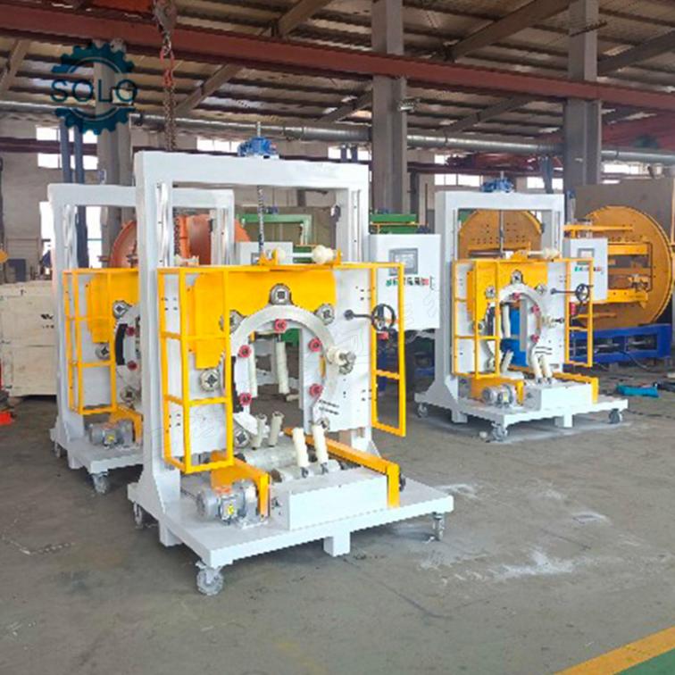 Supply of steel belt winding machine, steel belt packaging machine, tire winding machine, steel wire packaging machine