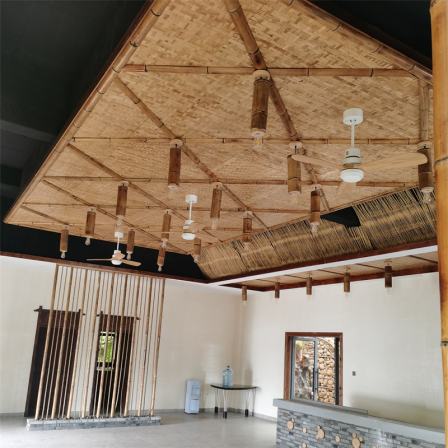 Bamboo decoration, indoor green, environmentally friendly, aesthetically pleasing, atmospheric design, production and installation integrated manufacturer