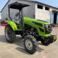 Wholesale of agricultural four wheeled tractors with high flower tires for paddy fields