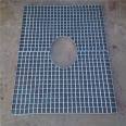 Ring shaped grid plate, hot-dip galvanized steel grid plate, sector shaped steel grid plate, load-bearing capacity