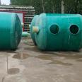 Supply of FRP wound Septic tank, finished product oil separator, 100 m3 FRP sedimentation tank