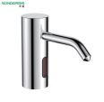 Basin faucet type foam hand soap dispenser vertical all copper intelligent automatic induction plug soap dispenser