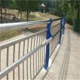 Carbon steel composite pipe bridge railing, 201 stainless steel platform protective railing, customized by manufacturers with various specifications