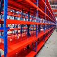 Warehouse storage thickened iron frame, multifunctional household detachable customized warehouse basement storage rack, lightweight shelf
