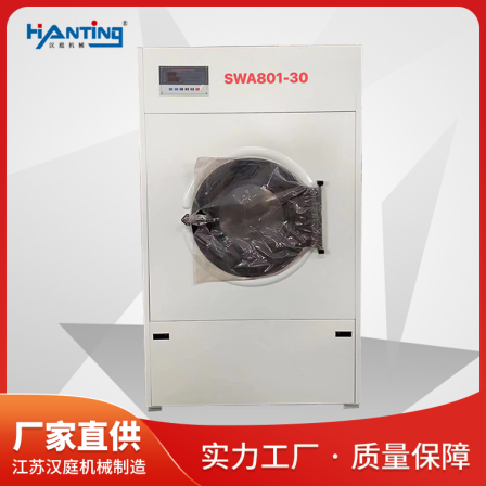 Hanting Machinery Hotel Laundry Room Clothes and Towels Drying Machine Tool Single Dryer Support Customization