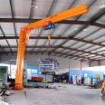 Electric cantilever hanging column type 1 ton, 3 tons, 5 tons, 360 degree rotating cantilever movable crane