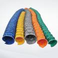 Glass fiber coated cloth resistant spiral ventilation and expansion air duct PVC smoke exhaust pipe Nylon cloth ventilation air duct