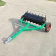 Loose grassland lawn Hole punch traction type artificial grassland breathable water storage drilling machine