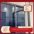 Three link glass Sliding door customized production, wholesale supply, logistics delivery, platinum doors and windows